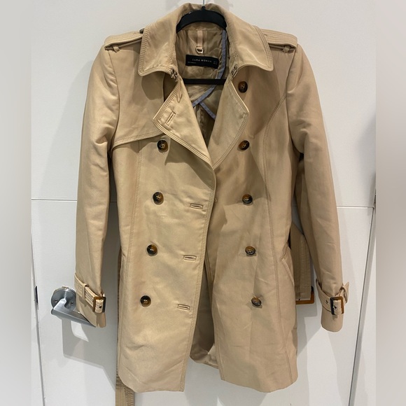 Zara women’s xs trench coat - Picture 1 of 3